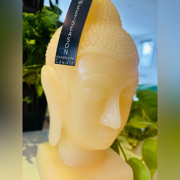 Giant Buddha Head Candle – Sweet Season – New With Tag – Early 2000s - Picture 6 of 9